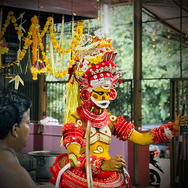 Main shrine of Sree Muthappan Temple